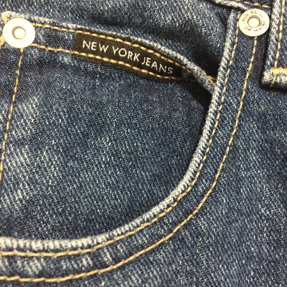 VINTAGE NEW YORK & COMPANY HIGH RISE JEANS SIZE 6 - Picture 5 of 8